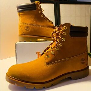 TIMBERLAND 6” DARK WHEAT SUEDE GUM SOLE BOOTS MENS TB 1A27TP 231 SIZE 13 NEW